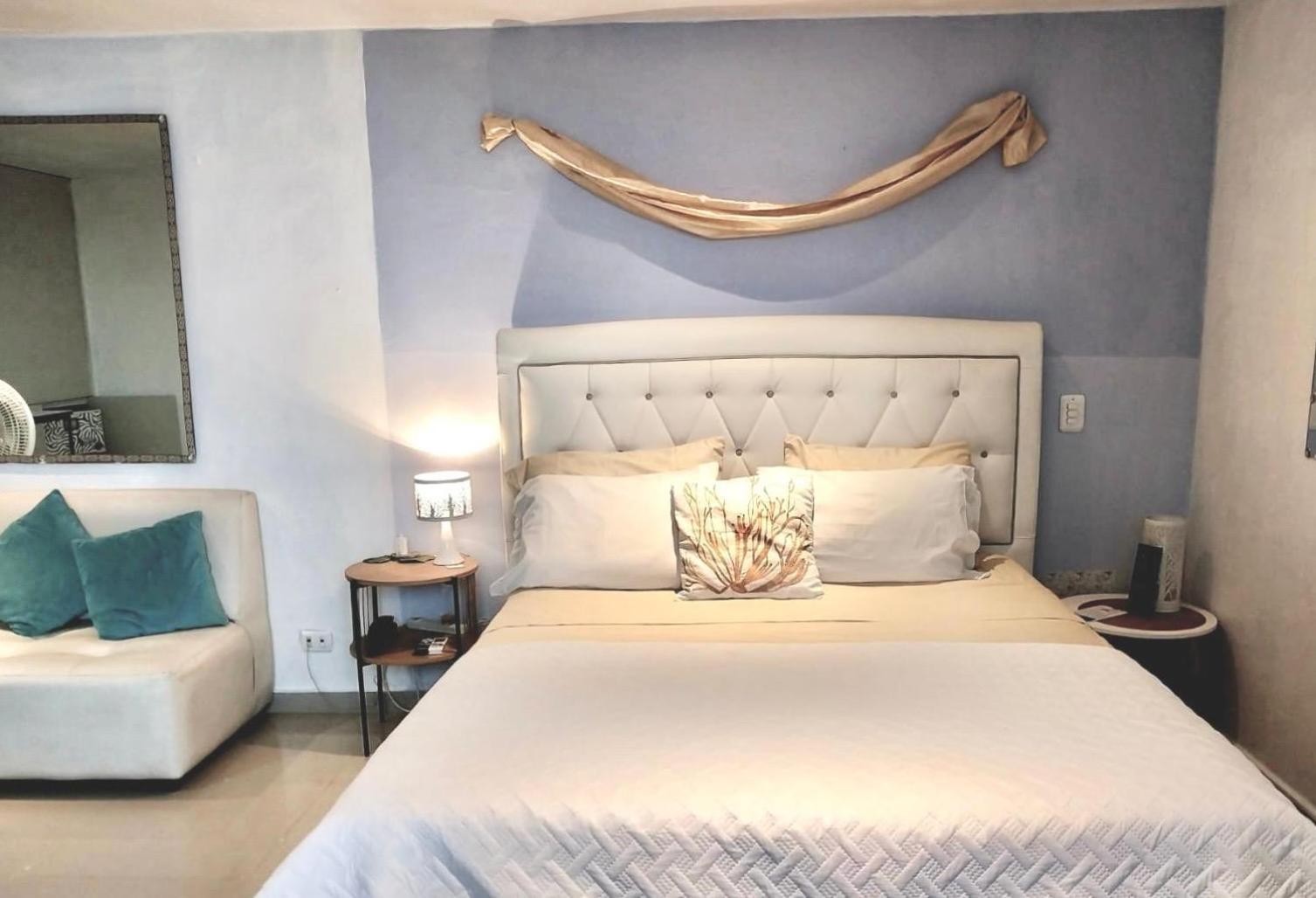 Aparta Estudio Confortable Vista Al Mar Cartagena Eksteriør bilde